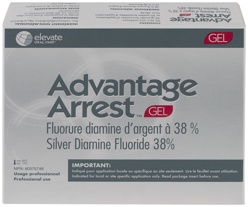 Advantage Arrest - Silver Diamine Fluoride - Gel - 30-Pack Unit-Doses