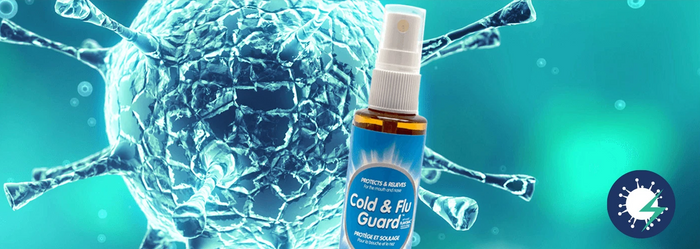 COLD & FLU GUARD™, a novel organic barrier, deactivates >99.9% of enveloped viruses in minutes