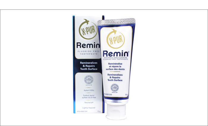 The #1 Fluoride Free Toothpaste Indicated to Reduce Caries: X-PUR Remin