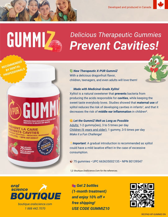 Recommendation Pads - X-PUR GummiZ