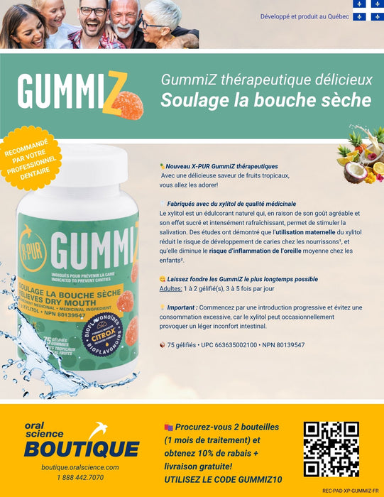 Recommendation Pads - X-PUR GummiZ