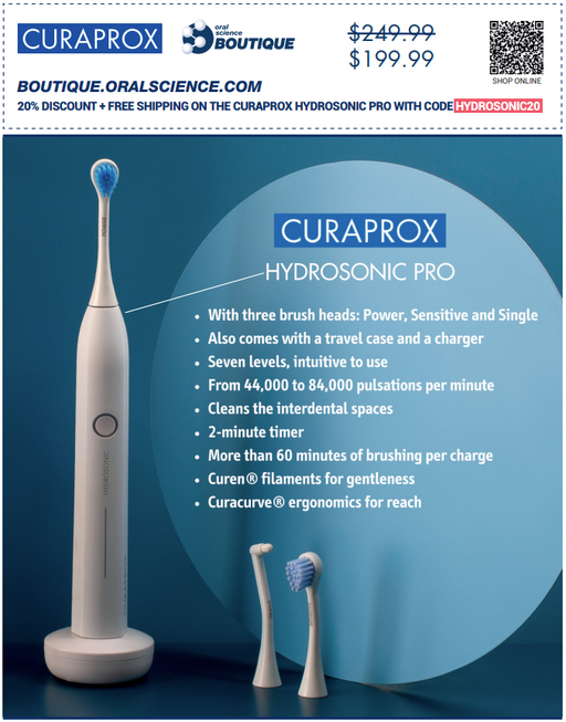 Recommendation Pads - Curaprox Hydrosonic, Curaprox Be You