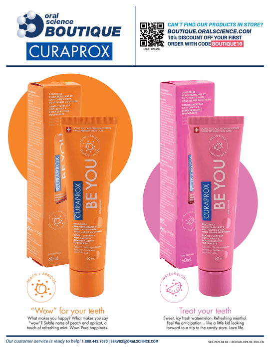 🎁 Recommendation Pads - Curaprox Be You (100% off)