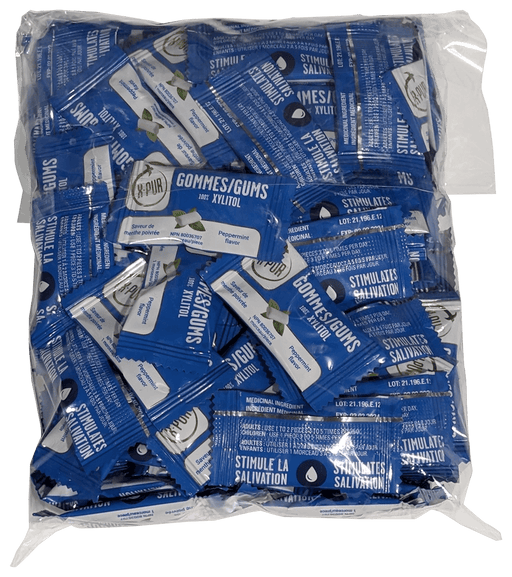 X-PUR Gums & Pastilles 100% Xylitol - Bag of 100 samples