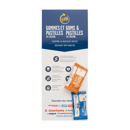 X-PUR Gums & Pastilles <br> Patients Samples - Bag of 25