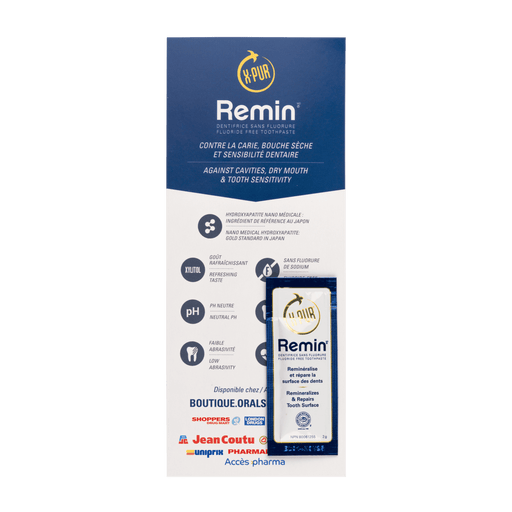 X-PUR Remin Toothpaste Patients Samples - Bag of 25