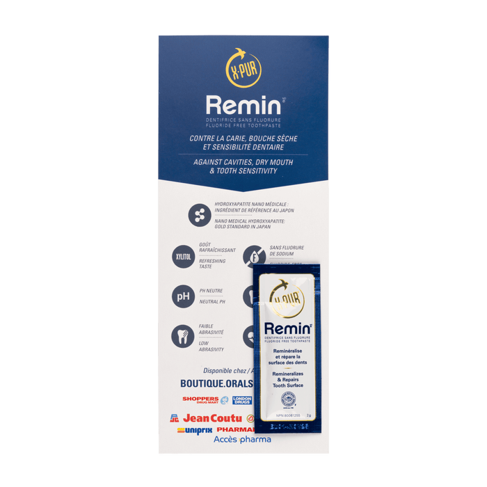 X-PUR Remin Toothpaste Patients Samples - Bag of 25